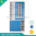 stainless steel filing cabinet with drawers and glass door medical cabinet for hospital